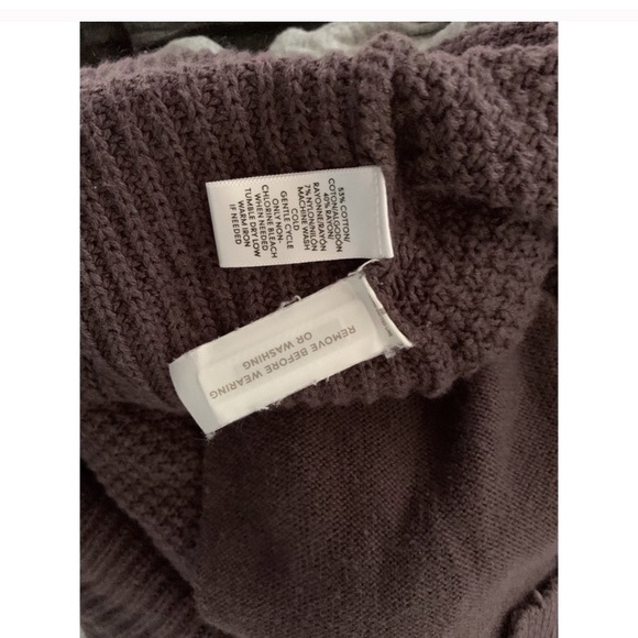 Lou & Grey Brown Long Sleeve Sweater Size Medium - Picture 6 of 9